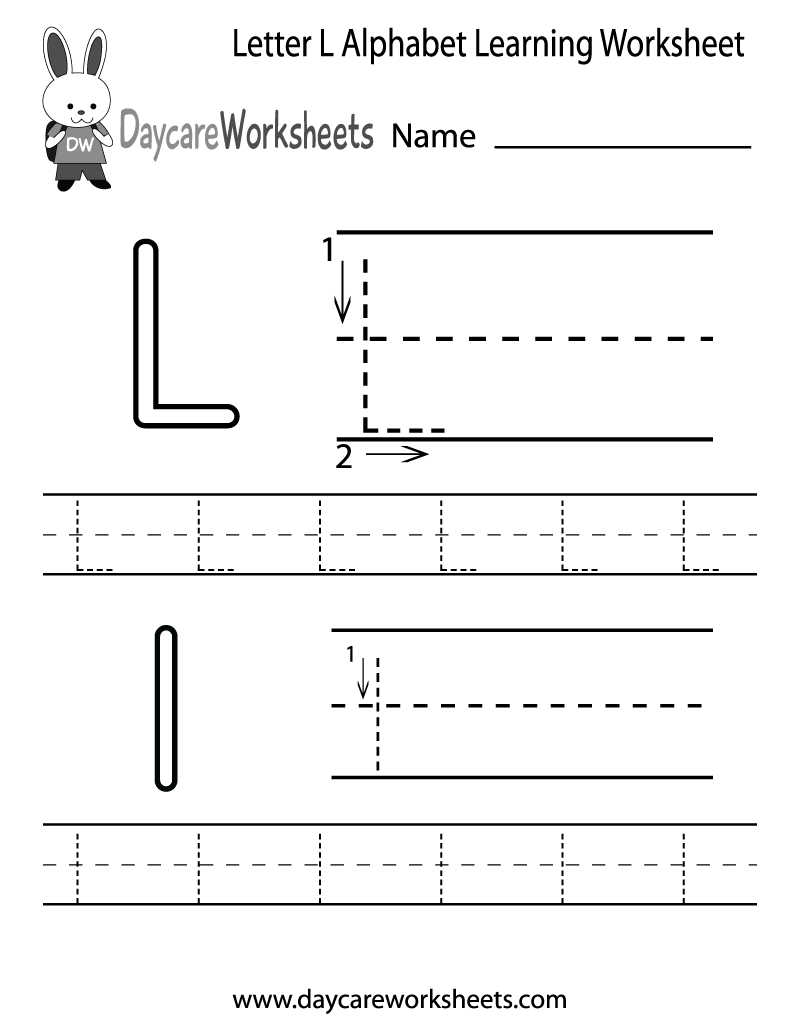 Free Printable Letter L Worksheets For Preschoolers Printable Templates