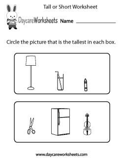 Preschool Math Worksheets