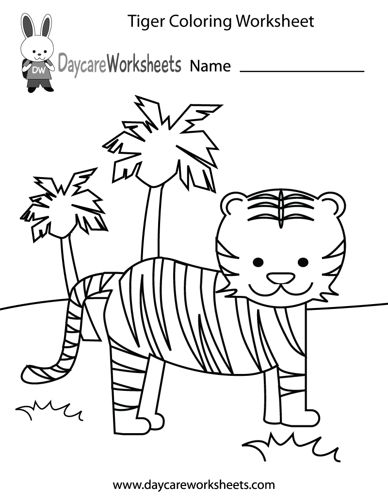 kindergarten worksheets coloring