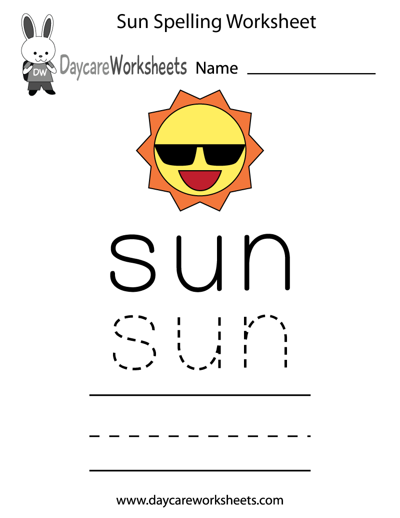 free-printable-sun-spelling-worksheet-for-preschool