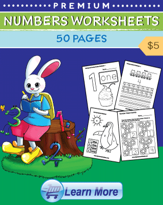 Numbers Worksheets Cover