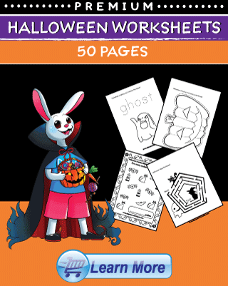 Premium Halloween Worksheets